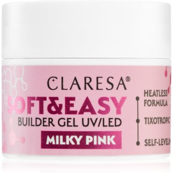 Claresa Soft&Easy Builder Gel gel de bază pentru unghii - imagine 2
